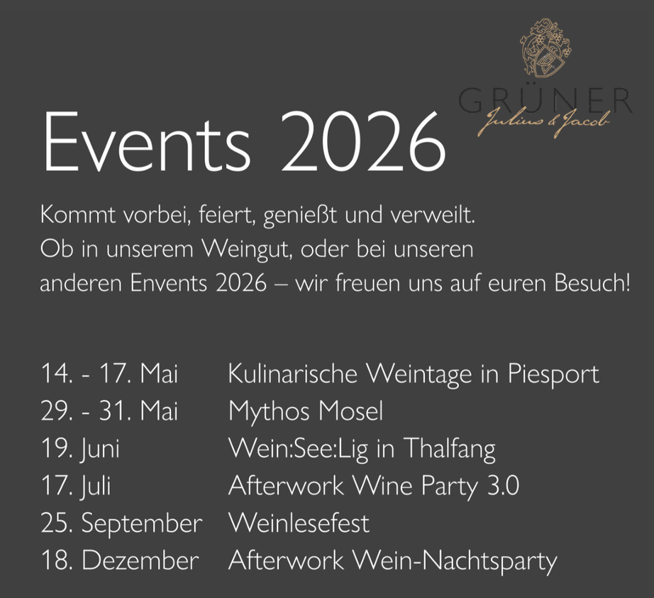 Eventkalender 2026